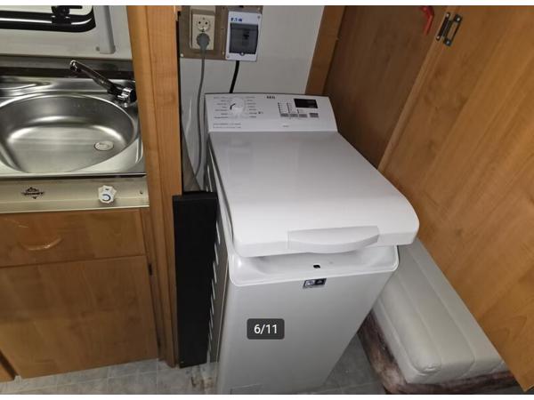 HOBBY EXCELLENT 650 UL 1995 ZGOH Enkele bedden WASMACHINE