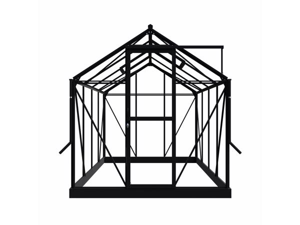 Tuinkas  Mary II zwart VG 3mm