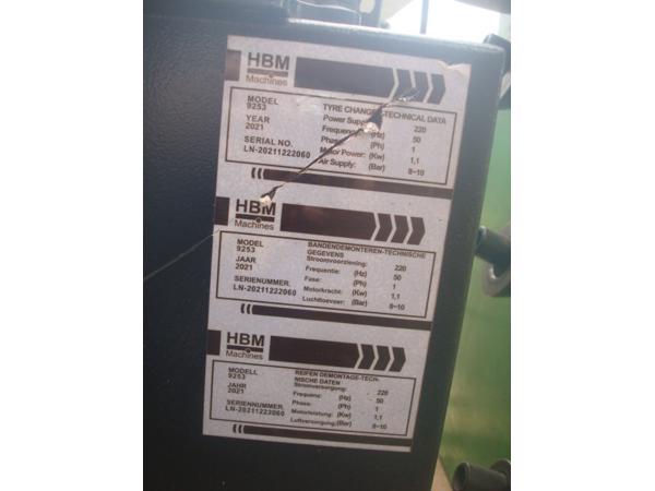 Banden Monteer Apparaat & Balanceer Apparaat HBM Bosch Wbe