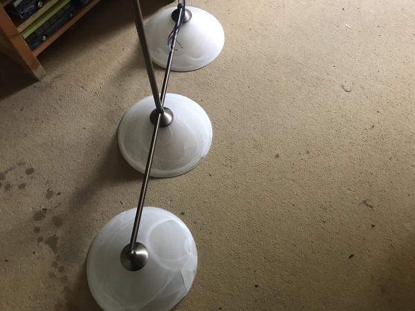 Mooi hanglamp met 3 kappen