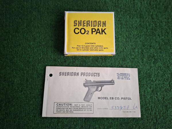 Sheridan EB20 C02 pistool