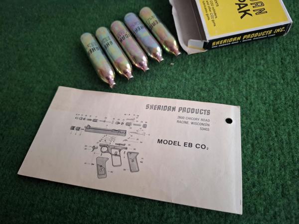 Sheridan EB20 C02 pistool