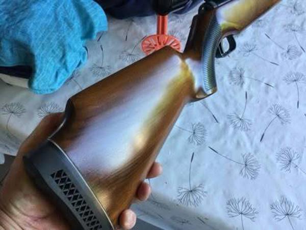 zeer mooie diana 50 4.5 mm met richt kijker