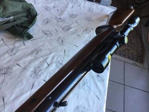 zeer mooie diana 50 4.5 mm met richt kijker