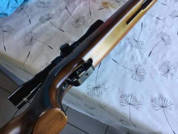 zeer mooie diana 50 4.5 mm met richt kijker