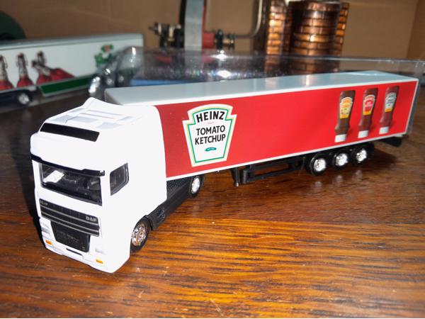 Daf 95 XF met Heinz Tomaten Ketchup H