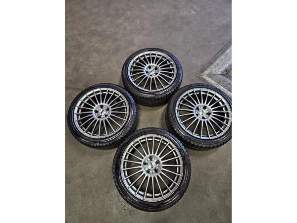 Velgen Opel 5 x 110 met goede winterbanden