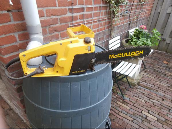 Te koop  elektrische ketteing zaag
