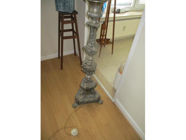 Kandelaar in Tin zonder Kap