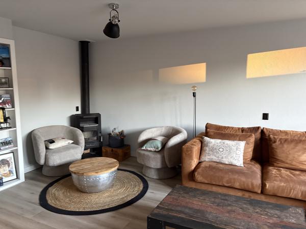 Cognac kleur bank