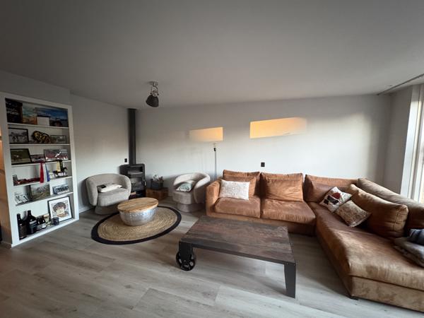 Cognac kleur bank