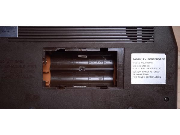 Console Tandy TV Scorebord (60-9001)