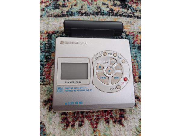 Mini. Disc recorder en player