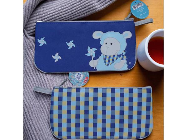 the 4 friends etui blauw schaap