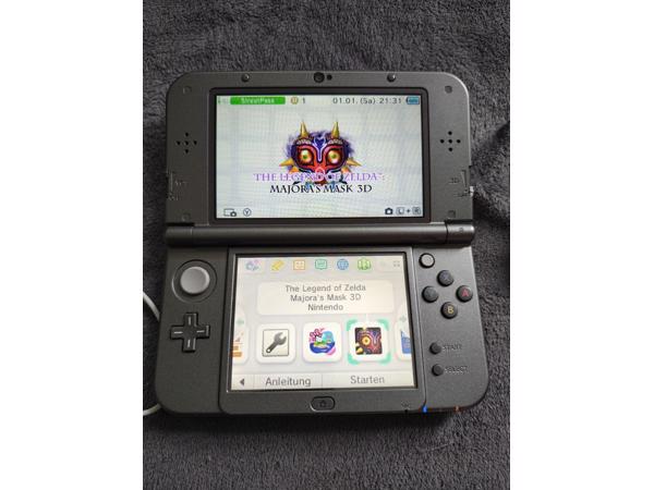 Nintendo New 3DS XL Majoras Mask Limited Zelda Edition Gold +