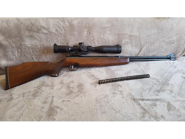 HW77 4.5mm mk1 met nog het mooie hout