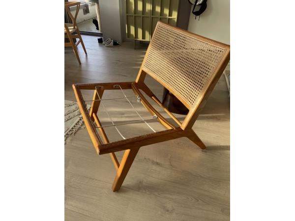 Rotan webbing stoel