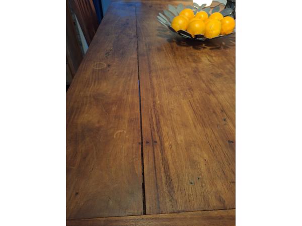 Hoge teakhouten eethoek