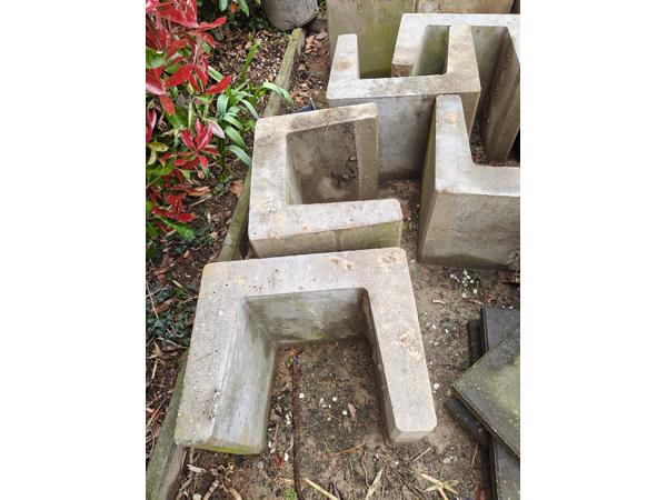 10 U-elementen (categorie stenen, tegels)