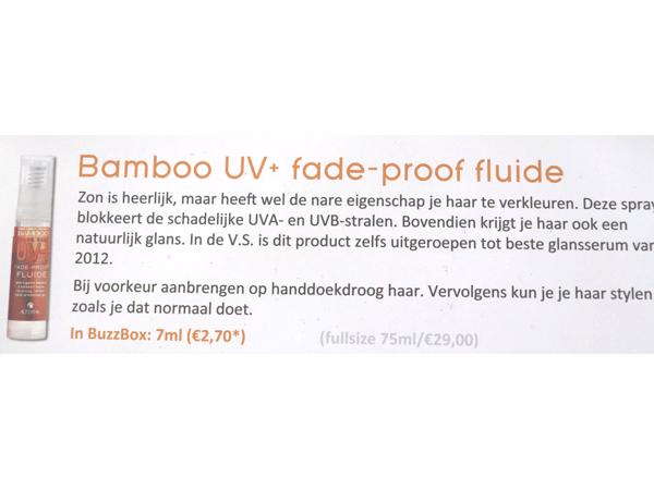 Mini, 2x Oil en Bamboo UV+, haarversiering en tenenspreider