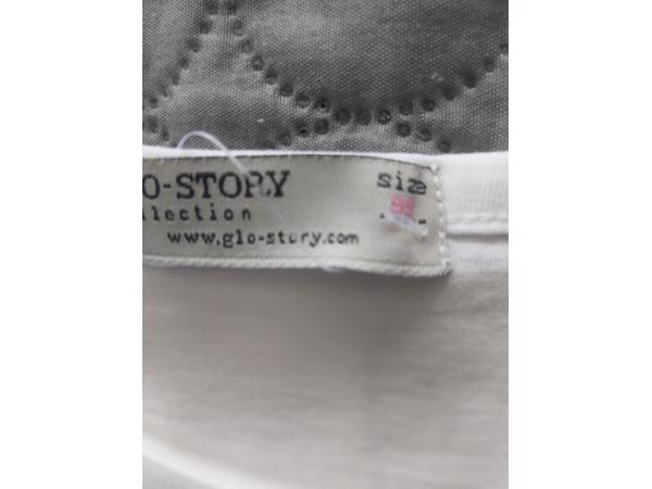 Glo-Story cupcakes t-shirt geel 98