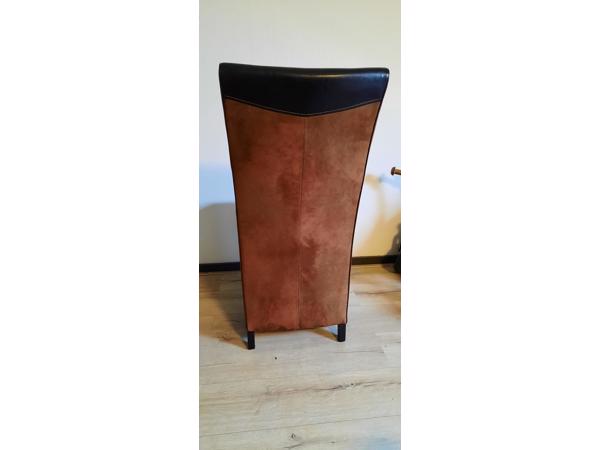 eetkamerstoel suede