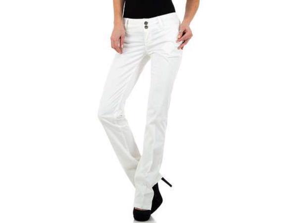 Dromedar pantalon creme wit recht model 31/ L