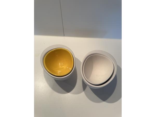 Groene stippen borden HEMA + schaaltjes Designwise