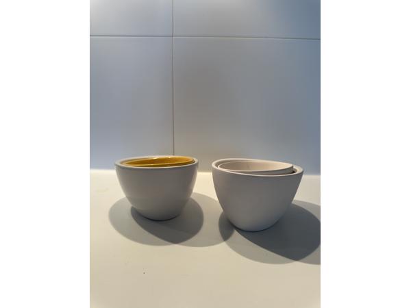 Groene stippen borden HEMA + schaaltjes Designwise