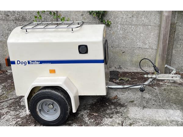 Hondentrailer voor motor