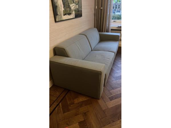 Grijsblauw 3 zitsbank