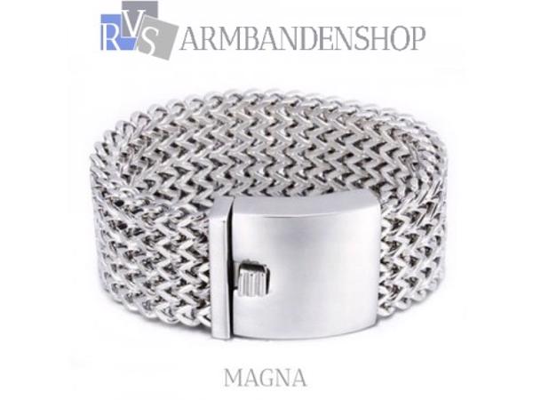 Div rvs heren of dames stoere armbanden stalen sieraden