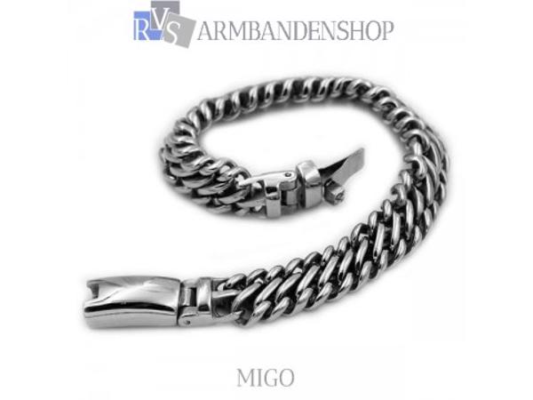 Div rvs heren of dames stoere armbanden stalen sieraden