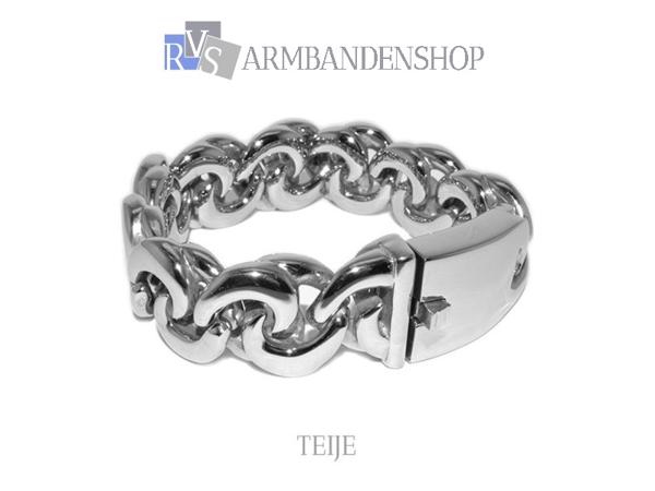 Div rvs heren of dames stoere armbanden stalen sieraden