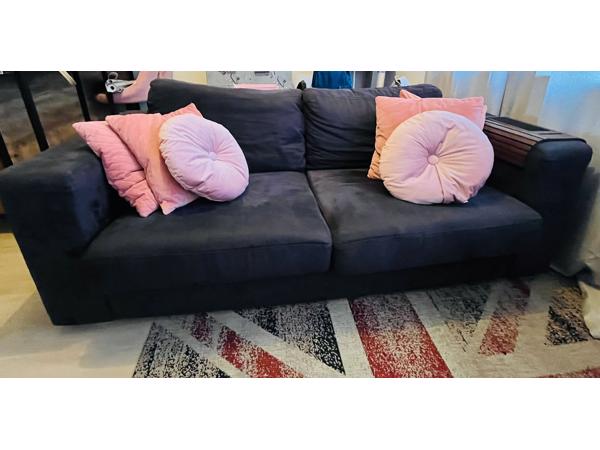 donker grijs bankstel