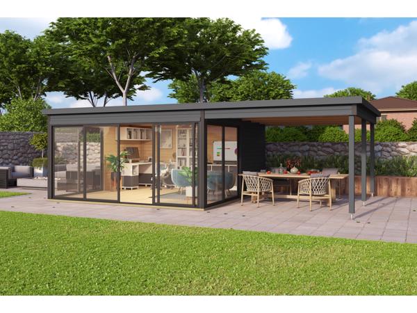 NIEUW Modern tuinhuis Domeo 5 Set