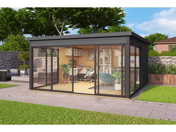 NIEUW Modern tuinhuis Domeo 5 Set