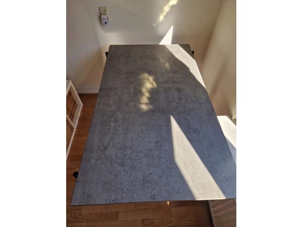 Eettafel 80x140 cm betonlook