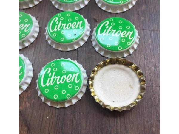 50 stuks Kroonkurk Wilson Citroen Limonade