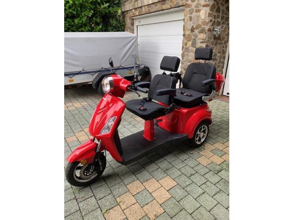 Duo Scootmobile Vita Care 1000 Rood