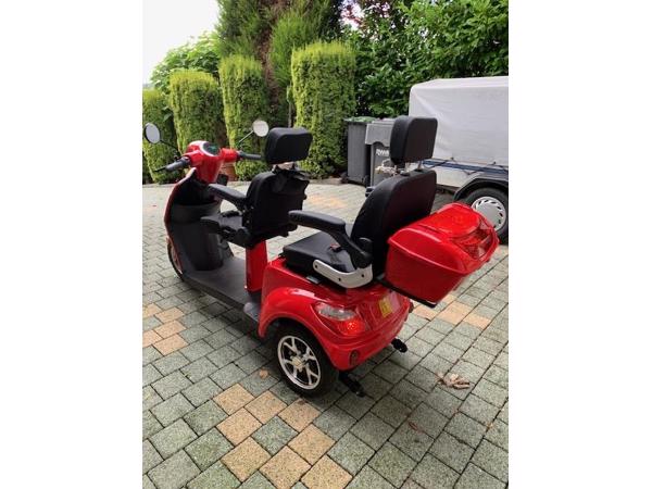 Duo Scootmobile Vita Care 1000 Rood