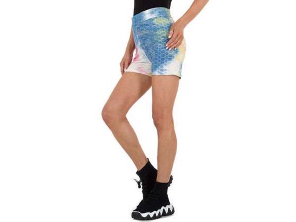 Fashion sport broek print multi color S/M 36/38