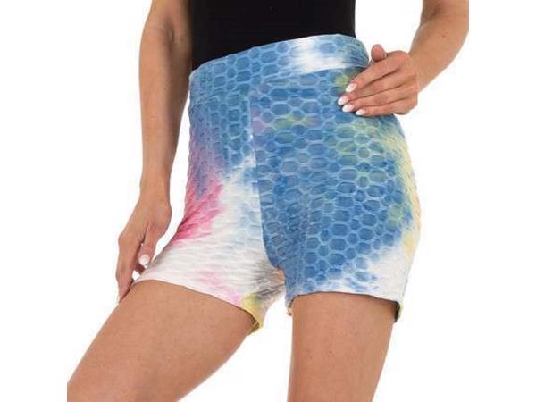 Fashion sport broek print multi color S/M 36/38