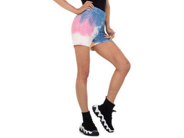 Fashion sport broek print multi color S/M 36/38