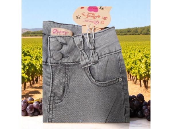 Skinny stretchy jeans grijs 122