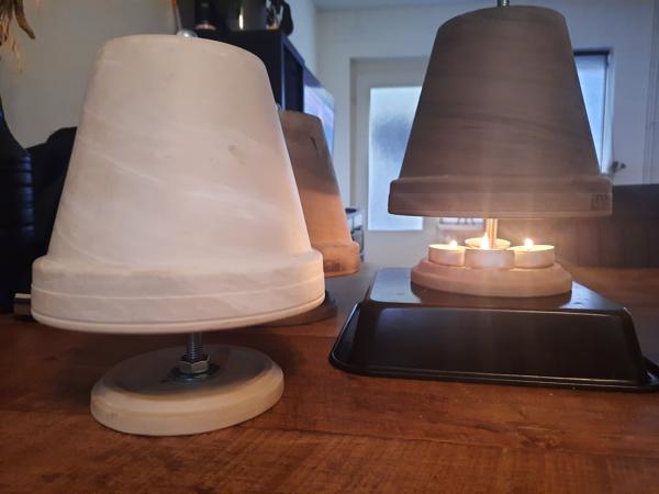 Theelicht kachels / Bloempot kachels