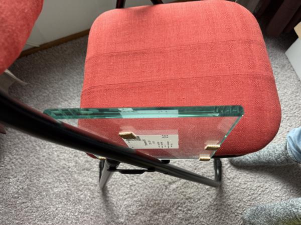 Gehard helder glas(plaatjes)  (3 stuks)