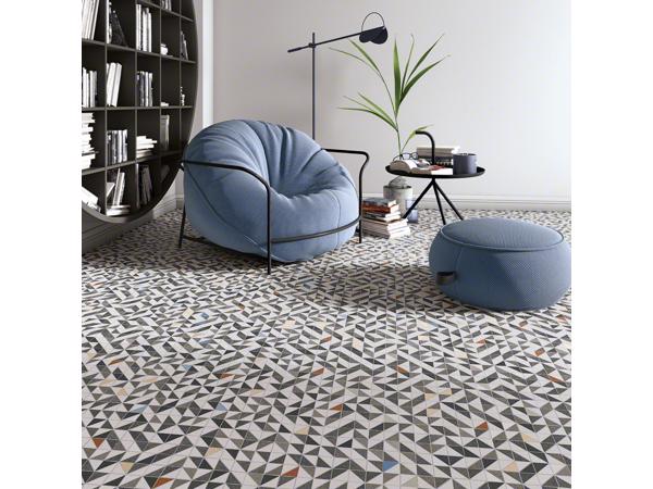 mozaïektegel keramische cementtegel look 20x20 Vives