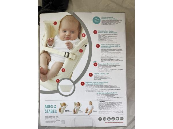 Draagzak Ergo Baby Original + Infant Insert