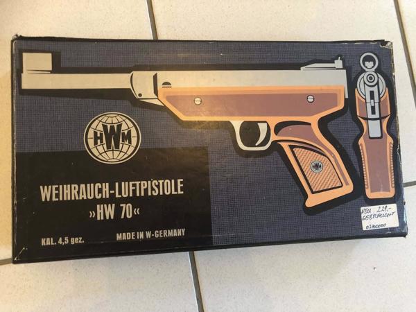TK: Weihrauch HW70 4.5mm als nw